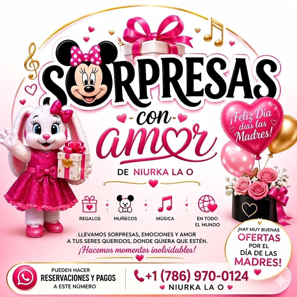 Sorpresas con Amor de Niurka La O