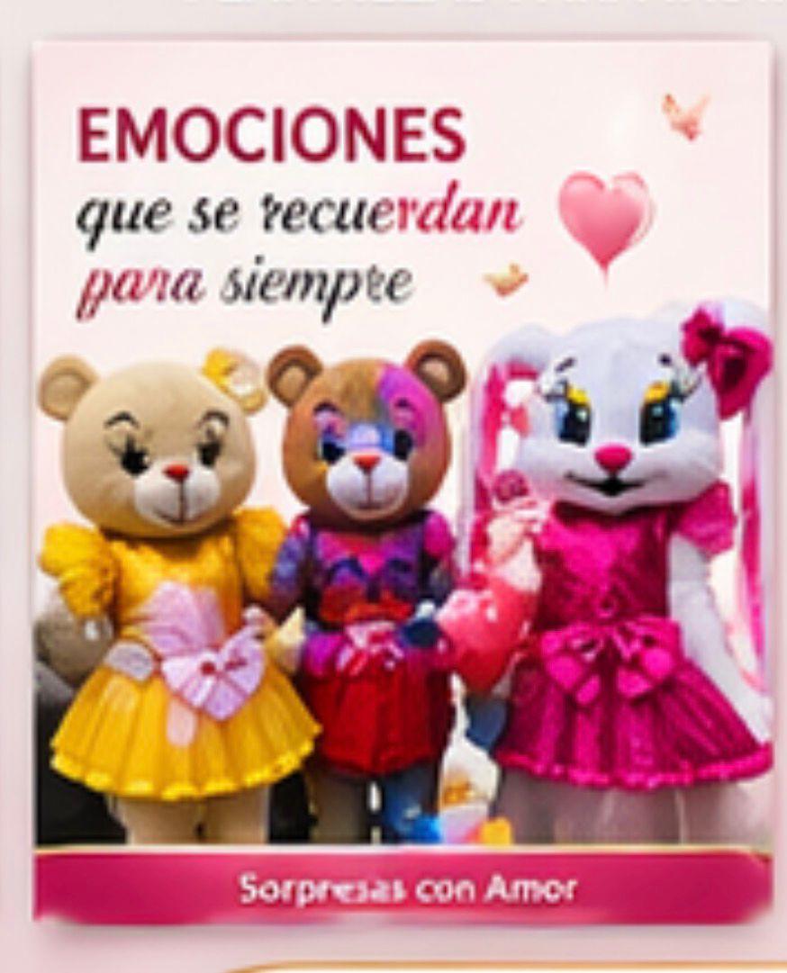 Flyer promocional Sorpresas con Amor