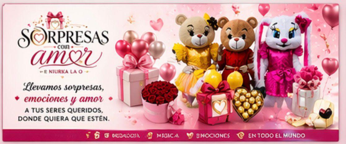 Llevamos tu sorpresa donde quiera que estés
